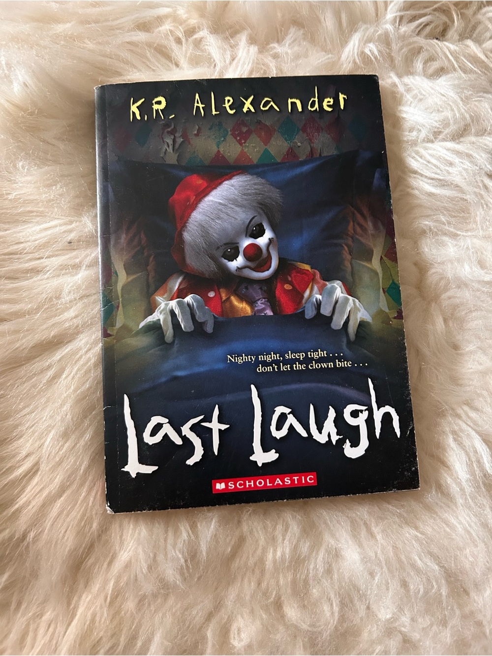Scholastic Last Laugh Kids Book - Black, Red, White